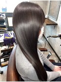 美髪のススメ　アッシュブラウンロング　【新宿/髪質改善】