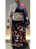 成人式振袖着付け