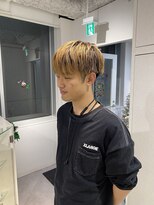 ユーフォリア 渋谷グランデ(Euphoria SHIBUYA GRANDE)&nbsp;メンズカット ハイトーン メンズセット ツーブロック 刈り上げ