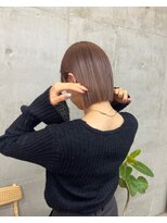 ソルトウォーター(SALT WATER) ショコラベージュ/ボブ/ブリーチあり/恵比寿/代官山