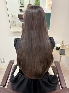 ナンバー ジェミカ 札幌(N° jemica) 艶髪ストレートショコラ