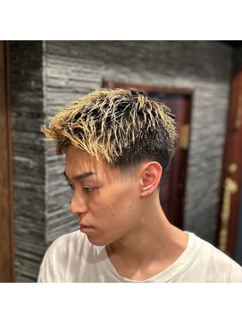 ヒロギンザ 仙台名掛丁店(HIRO GINZA) 仙台 アップバングフェード バーバー