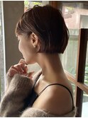 ショートヘア/ミニボブ/ショートボブ/切りっぱなしボブ/北綾瀬