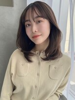 リス バイ ソヨン(Lis by SOYON)&nbsp;イメチェン/ミディアムレイヤー/似合わせカット/ワイドバング