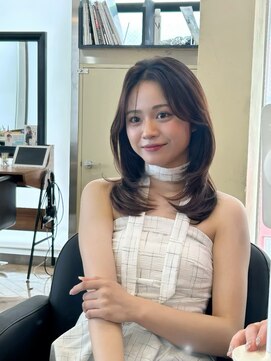 アリスバイアフロート 自由が丘(ALICe by AFLOAT) レイヤー/ミディアムレイヤー/内巻き