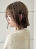 似合わせカット＋うるツヤカラー＋気分爽快スパ　￥11000