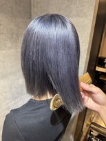 キャラ シャローネ 池袋(Chara Chalone)&nbsp;グレーカラー/寒色カラー/ダブルカラー/艶髪/学生ヘア【たいし】