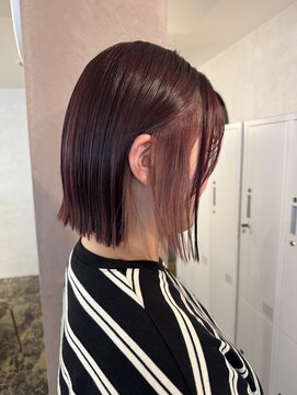 【 YUCCA 】大人可愛い20代30代40代 ボブ/切りっぱなし