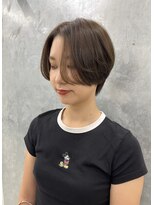 バサ 江古田店(BASSA) 【Kansaku】ハンサムショート×オリーブグレージュ