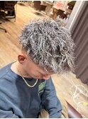 ホワイトメッシュツイストパーマ【ARCH片山】