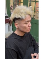 フッドウルフ(HOODWOLF) アップバング【ブロンドカラー】