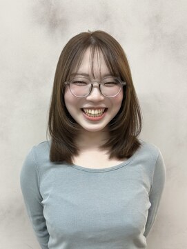 エルフレームバイワンラヴェスト(L'FLAME by one Lovest) ミディアムレイヤー×透明感ベージュ◎