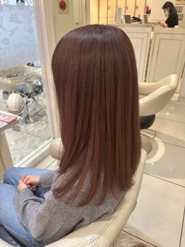 アッシュ 西荻窪店(Ash) ブリーチしてピンクカラーに