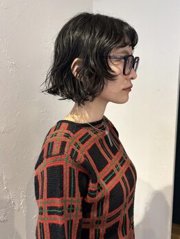 クラフト ヘア デザイン(CRAFT HAIR DESIGN)の写真/【天神/大名】毎日のスタイリングが驚くほどラクに！乾かすだけで形が決まる、再現性の高いパーマスタイル
