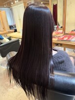 フリックヘアサロン 梅田茶屋町2号店(FLICK HAIR SALON) イルミナカラー/ロングヘア/ダブルカラー/ラベンダーカラー