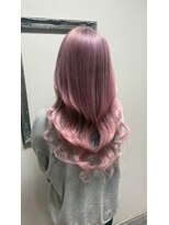ガルボヘアー 名古屋栄店(garbo hair) #プルエクステ#エクステ#ブリーチ#ピンクカラー#名古屋エクステ