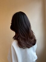 ロアン(roan)&nbsp;ロング×地毛を活かしたグラデーションカラー