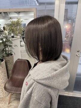 ニコ ヘアデザイン(nico hair design) 暗めオリーブ
