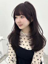 コア プラス 立川(COA PLUS)&nbsp;韓国レイヤーカット×ラベンダーグレージュ【井澤彩】