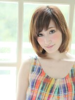 オーロ(ORO)&nbsp;大人可愛い小顔ワンカールミディアムボブ