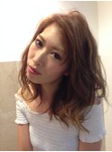アンフィフォープルコ☆外国人風スタイル×スモーキーアッシュ