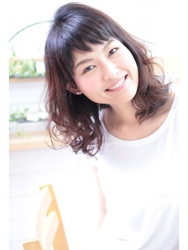 リメル 奥沢自由が丘店(Remel) 【Ash自由が丘/坂本哲也】大人可愛い鎖骨ミディ