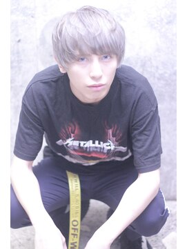 カシュカシュ(cache cache) cacheメンズクラシカルマッシュ☆グレージュスタイル★