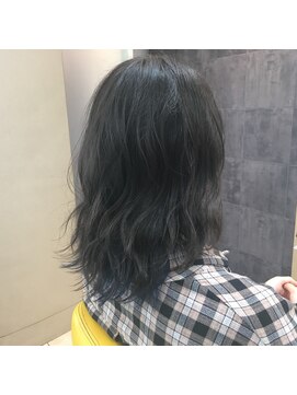 レッドカーペット(Red Carpet) インナーカラー×ブルー