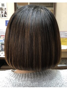 リッツファミリーズピコ めがね橋店(RIT FAMILYZ PIKO) サラツヤ☆ボブスタイル