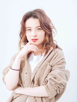 プロデュース 相模原店(Produce) 大人かわいい♪センターパート☆無造作カール