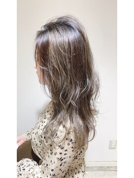 エイト 溝の口店(EIGHT) 【EIGHT溝の口】お客様スタイル_デザインカラー切りっぱなしボブ