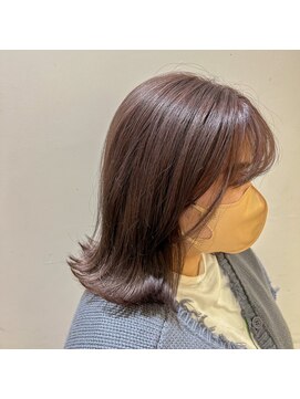 美容室 アイディー i-dee パープルベージュ