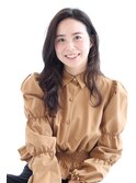 大人キレイセミロング × ナチュラルウェーブ