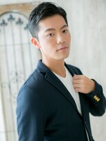 モッズヘアメン 札幌月寒店(mod's hair men) ≪mod's men≫七三オールバックでワイルドツーブロックb