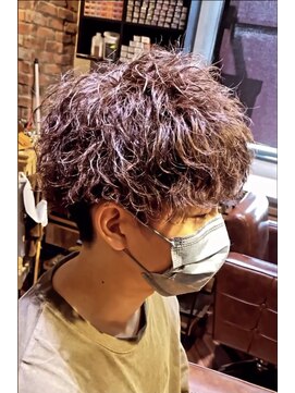 モッズヘアメン 札幌月寒店(mod's hair men) 無造作ツイストスパイラルパーマ