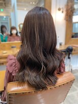 ★廣中優奈★ラベンダーブラウン