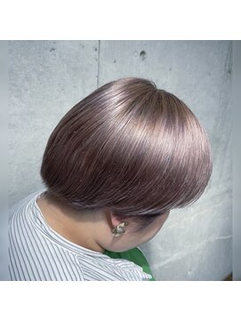 ガルボ ヘアー(garbo hair) #ガルボ#ハイトーン#エクステ#ブリーチ#髪カリスマ#10代#20代