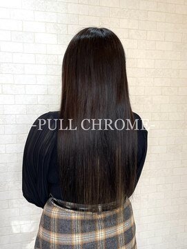 プルクローム(PULL CHROME) 【PULL EXTE】ブラウンエクステ/エクステはココ