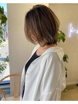 キジ(kiji) 【kiji】外国人風ワンレンボブ＃久屋美容院＃久屋#丸の内＃伏見