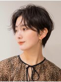 青山 表参道 ショートカット 30代40代 チョコレートブラウン