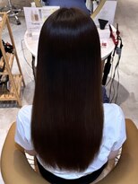 ロンド シャルム 吉祥寺(Lond charme) 黒髪グレーベージュ縮毛矯正酸熱トリートメント髪質改善吉祥寺