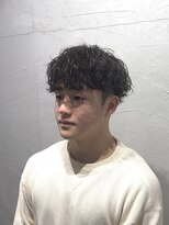 ガオプロデュースバイレボ(gao produced by revo)&nbsp;【曽我尾真生】波巻きパーマ/メンズパーマ/マッシュパーマ