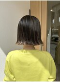 白髪ぼかしハイライトカラー
