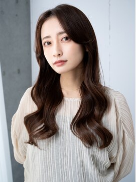 レノラ 本町(LENORA) 20代30代大人かわいいナチュラル暗髪ゆるめパーマヘア