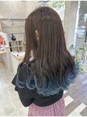 爽快ブルーグラデーション