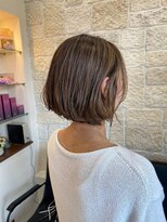 ヴァン カウンシル 川口店(VAN COUNCIL)&nbsp;大人かわいいミディアムボブ くびれヘア×ハイライト