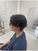 スパイラルパーマ