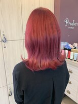 プロデュース 東橋本店(Produce)&nbsp;くびれボブ×くすみピンクカラー【橋本/東橋本】