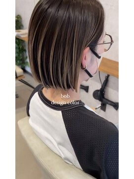 キャリフヘアストア(CALIF hair store) bob×design color