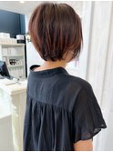 福山Caary20代30代40代50代ショートボブ人気小顔補正立体カット